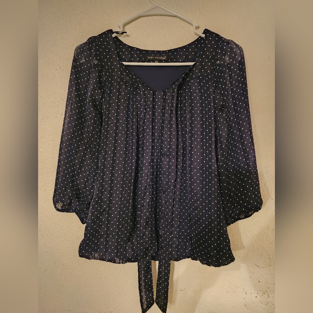 Long sleeve blouse